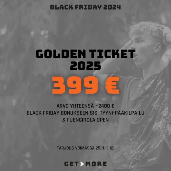 NBDG Golden Ticket™ 2025 | vuosikortti