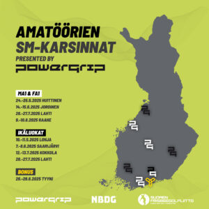 Amatöörien SM-karsinnat Presented by Powergrip | osallistumismaksu