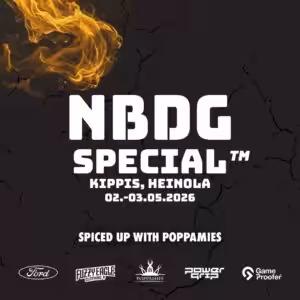 NBDG Special™ Spiced Up With Poppamies Kippis | osallistumismaksu 02.05.2026