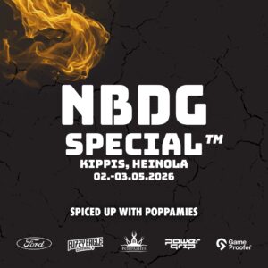 NBDG Special™ Spiced Up With Poppamies Kippis | osallistumismaksu 02.05.2026