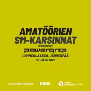 Amatöörien SM-karsinnat Presented by Powergrip Lemmenlaakso | osallistumismaksu 30.05.2026