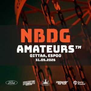 NBDG Amateurs™ Oittaa | osallistumismaksu 31.05.2026