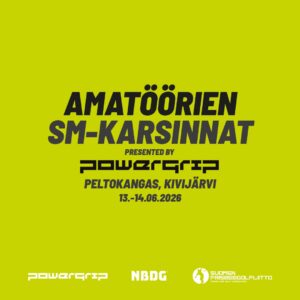 Amatöörien SM-karsinnat Presented by Powergrip Peltokangas | osallistumismaksu 13.06.2026