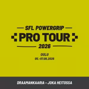 SFL Powergrip Pro Tour Oulu | osallistumismaksu 05.-07.06.2026