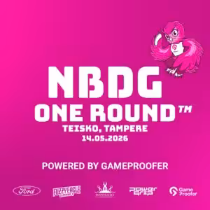 NBDG One Round™ Powered by GameProofer Teisko | osallistumismaksu 14.05.2026