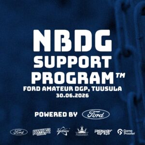 NBDG Support Program™ Ford Amateur DGP | osallistumismaksu 30.06.2026