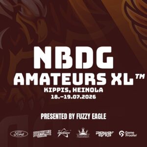 NBDG Amateurs XL™ Presented by Fuzzy Eagle Kippis | osallistumismaksu 18.07.2026