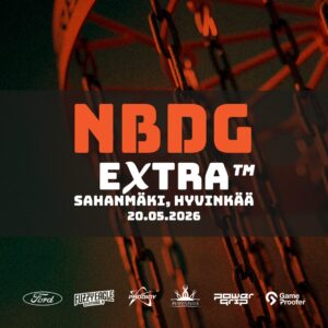 NBDG Extra™ Sahanmäki | osallistumismaksu 20.05.2026