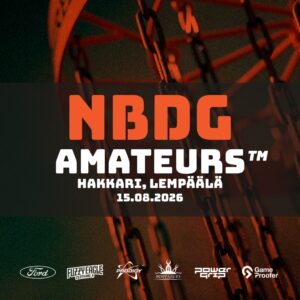 NBDG Amateurs™ Hakkari | osallistumismaksu 15.08.2026