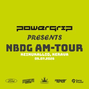 Powergrip presents NBDG AM-tour Keinukallio | osallistumismaksu 05.07.2026