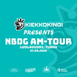 KiekkoKingi presents NBDG AM-tour Luolavuori | osallistumismaksu 27.09.2026