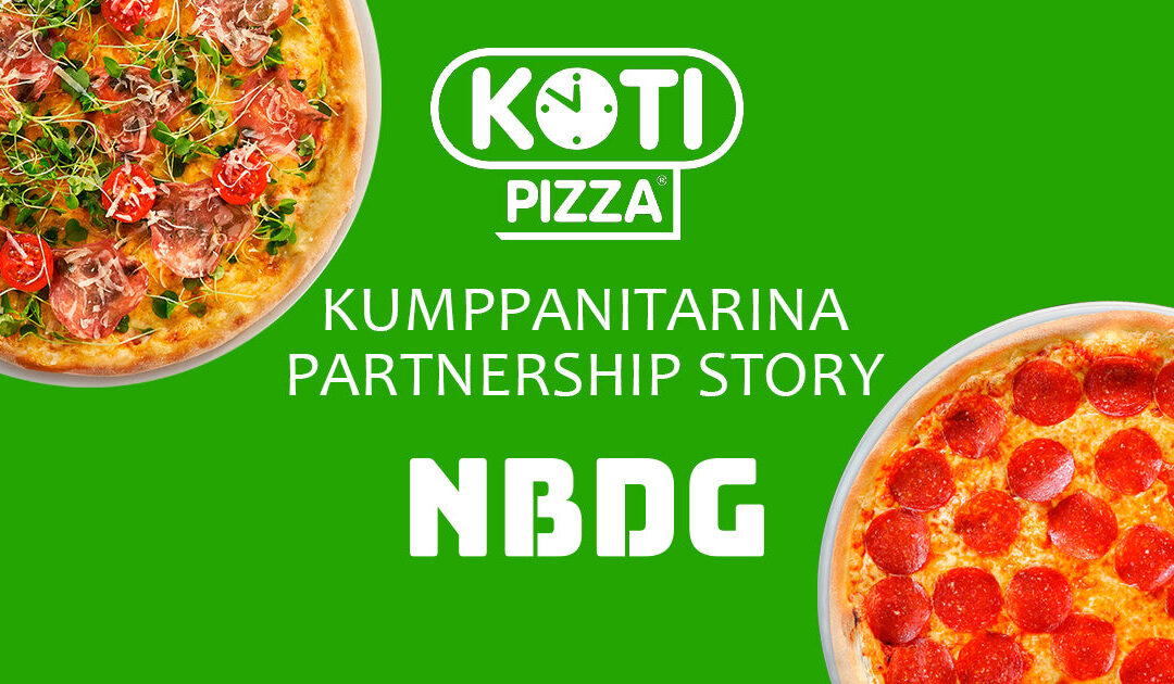 The collaboration between Kotipizza and NBDG is a shot “Worth of a Slice”