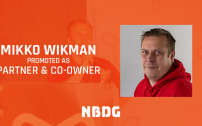 Mikko Wikman promoted as a Partner and Co-owner of the company